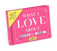 Knock Knock - Diario con texto en inglés "Fill in the love" (4,5 x 3,25 pulgadas), color Love about You