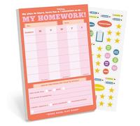 Knock Knock Kids Homework Stuff Can-Do Pads: Weekly Tracker Pad Can-do Pad With Sticker Sheet (Knock Knock Kids Can-do Pads)