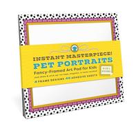 Knock Knock Kids Pet Portraits Sticky Art Frames Pad (Knock Knock Kids Sticky Art Frame Pads)