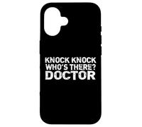 Knock Knock ¿Quién está allí Doctor Carcasa para iPhone 16