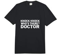 Knock Knock ¿Quién está allí Doctor Comfort Colors Adult Heavyweight T-Shirt