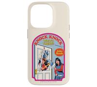 Knock Knock Who's There Sarcastic Retro Funny Adult Humor Carcasa para iPhone 14 Pro