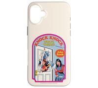 Knock Knock Who's There Sarcastic Retro Funny Adult Humor Carcasa para iPhone 16 Plus