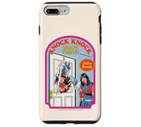 Knock Knock Who's There Sarcastic Retro Funny Adult Humor Carcasa para iPhone 7 Plus/8 Plus