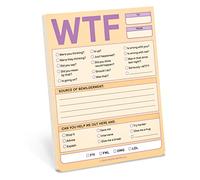 Knock Knock WTF Nifty Note Pad: (Pastel Version)