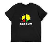 Knock Olodum Brazilian Music Concert Unisex T-Shirt Printed tee Black Mens Top Shirt S