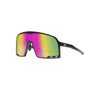 Knockaround - Gafas de sol - Campeones Rainbow On Black / Rainbow de Silicona - Negro Negro one size