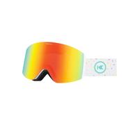 Knockaround - Máscaras de esquí - Kids Whirlwinds Sugar High / Revo Rainbow - Blanco Blanco one size