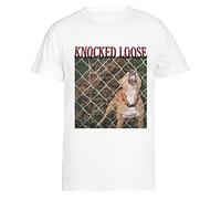 Knocked Loose Pop Culture Camiseta Blanca De Manga Corta para Hombre