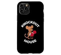 Knockout Mouse - Microbiología, Genética Divertida, Humor de la Ciencia Carcasa para iPhone 11 Pro