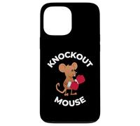 Knockout Mouse - Microbiología, Genética Divertida, Humor de la Ciencia Carcasa para iPhone 13 Pro Max