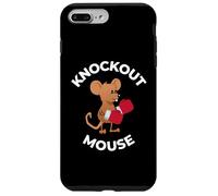 Knockout Mouse - Microbiología, Genética Divertida, Humor de la Ciencia Carcasa para iPhone 7 Plus/8 Plus