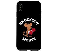 Knockout Mouse - Microbiología, Genética Divertida, Humor de la Ciencia Carcasa para iPhone XS Max