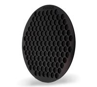 KNODOS Pantalla de disco espresso de 54 mm, filtro de espresso ultrafino de acero inoxidable compatible con Breville Sage Barista Express, Pro, Touch, Bambino, Infuser, diseño fácil de limpiar (negro)