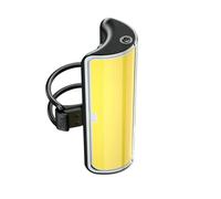 Knog Big Cobber Twinpack 10.75657, Luces de bicicleta, Iluminación frontal y trasera, LED 110 & 50 lm, Amarillo/Negro y Rojo/Negro