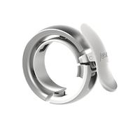 Knog Fahrradklingel Oi Prima, Grau, 23,8-31,8 mm, Knop