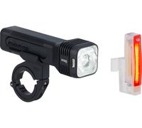 Knog Set de iluminación Blinder 80 + Plus Twinpack con aprobación StVZO negro 500 lúmenes