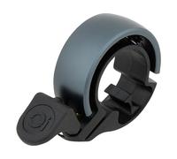 Knog Fahrradklingel Oi Classic Small, 22,2 mm, Schwarz Grau, KNCS