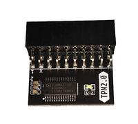 KNOKR Módulo de Plataforma Módulo de protección de 20pin 20Pin 20-1 Ajuste for ASUS TPM-L R2.0 / Ajuste for gigabyte Gc-tpm2.0 Chips de Amplificador operacional