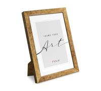 KNOR Marco de fotos de cobre de 15 x 21 cm, cristal acrílico irrompible, para colgar o colocar de pie, de plástico, para colgar o colocar de pie, para colgar o colocar de pie, para colgar o colocar de