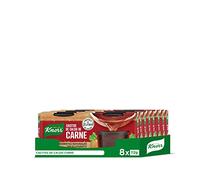 Knorr - Cacitos de caldo carne, 112 g, pack de 8