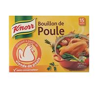 Knorr - Caldo de pollo (15 cubos, 150 g, 6 unidades)