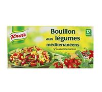 Knorr Caldo de verduras mediterráneo, 12 cubos, 132 g, 5 unidades