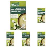 Knorr Crema Calabacín con Queso de Cabra, 500ml (Paquete de 5)