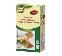 Knorr Garde D'Or Salsa Pimienta Verde líquida lista para usar brik [6 unidades x 1L]