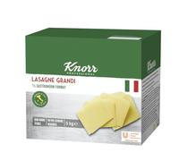 Knorr Lasaña en láminas caja de pasta seca 5kg