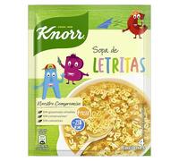 Knorr Niños Sopa Deshidratada de Letritas 82g (Paquete de 6)