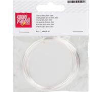 Knorr Prandell- Alambre Plateado 0.4mmx20m, Color (6461042)