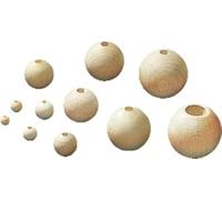 Knorr Prandell, Natural, FSC Bola de Madera Piezas, Ø 10mm 47 Stk