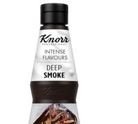 Knorr Professional Intense Flavours Deep Smoke, sin gluten y vegano, sabor a humo líquido, 400 ml