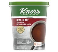 Knorr Professional Ultimate Demi-Glace - Mezcla de salsa sin gluten, sin sabores ni conservantes artificiales, sin MSG, sin productos lácteos, 27 oz, paquete de 4