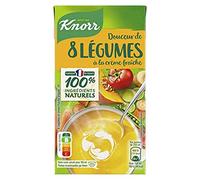 Knorr Sopa dulce de 8 verduras con crema fresca - Ladrillo 50 cl