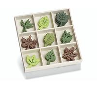 KnorrPrandell - Caja de Madera con Adornos de Fieltro, 22 mm, Multicolor