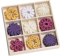 KnorrPrandell - Caja de Madera con Adornos de Fieltro, 22 mm, Multicolor