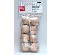 KnorrPrandell FSC Wooden Ball 35mm 8 Pieces, Madera, Marrón