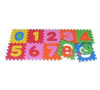 Knorrtoys 21001 - Alfombra de juegos infantil, Espuma, 10 piezas, multicolor