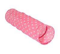 KNORRTOYS.COM 55142 - Túnel de Juego, diseño de Estrellas, Color Rosa y Blanco