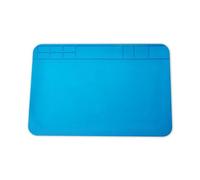 Knoruley Alfombrilla de Soldadura de Silicona Resistente A Altas Temperaturas, Plataforma de Retrabajo Antiestática ESD para Reparación de Desoldadura, Tipo: 509