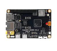 Knoruley CPU RISC-V de Doble Núcleo Integrado CanMV-K230, Placa de Desarrollo de Inteligencia Artificial, DPU Incorporada, Entrada de Video HD, Pantalla LCD, Compatible con Linux