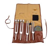 Knoruley Diapasones para Sanación (128 Hz, 136,1 Hz, 256 Hz, 384 Hz) y Activador para Sanación, Terapia de Sonido y Mantenimiento del Cuerpo