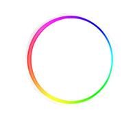 Knoruley Lámpara de de Escritorio Inteligente Tuya WiFi, Control por Aplicación con Control Remoto RGB Colorido para Sala de Juegos, Luz, Decoración Navideña B