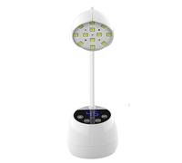 Knoruley Lámpara de Uñas UV LED Inalámbrica de 36 W, Minilámpara UV para Uñas de Gel, Secador de Uñas Recargable con Sensor Inteligente y 4 Temporizadores
