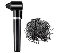 Knoruley Mezclador Tinta para Tatuajes, Máquina Mezcladora Pigmentos para Tatuajes con 100 Varillas Mezcladoras, Pigmento Tinta para Tatuajes Maquillaje Color para Cejas, Color Negro