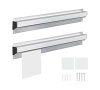 Knoruley Porta Billetes para Restaurante, Soporte para Recibos de Pedidos, Riel Deslizante para Billetes, 2 Unidades