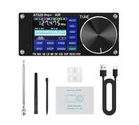 Knoruley Receptor de Radio de Banda ATS25 Pro+ Air FM SW SSB MW LW Air SDR Receptor de Banda de Aviación Compatible con Bluetooth WiFi