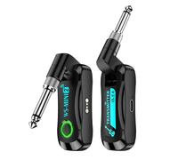 Knoruley Transceptor Inalámbrico de Guitarra de 2,4 G con Transmisión en Tiempo Real de Baja Latencia y Receptor Transmisor Inalámbrico de Guitarra